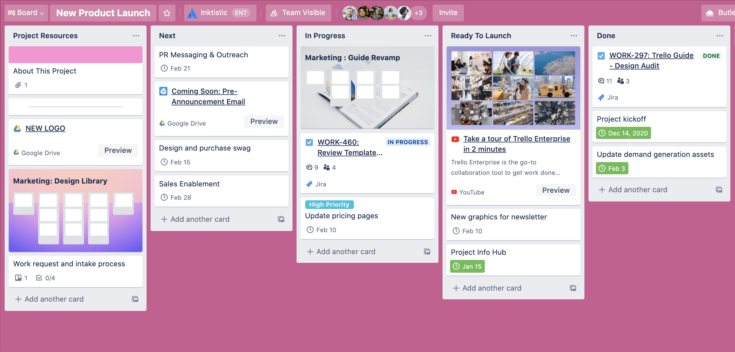 Trello Card Types