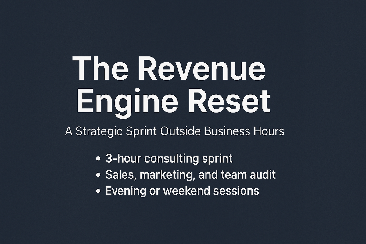 The Revenue Engine Reset