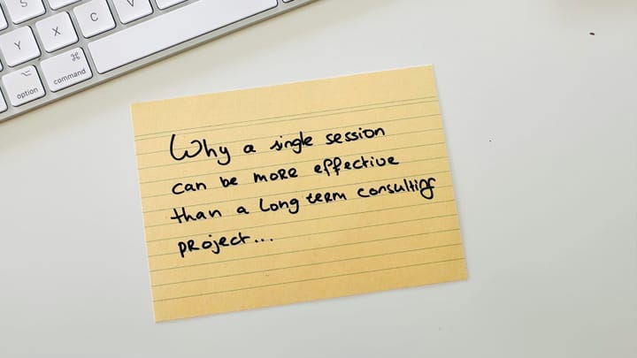 Why One Focused Session Can Be More Valuable Than a Longterm Project